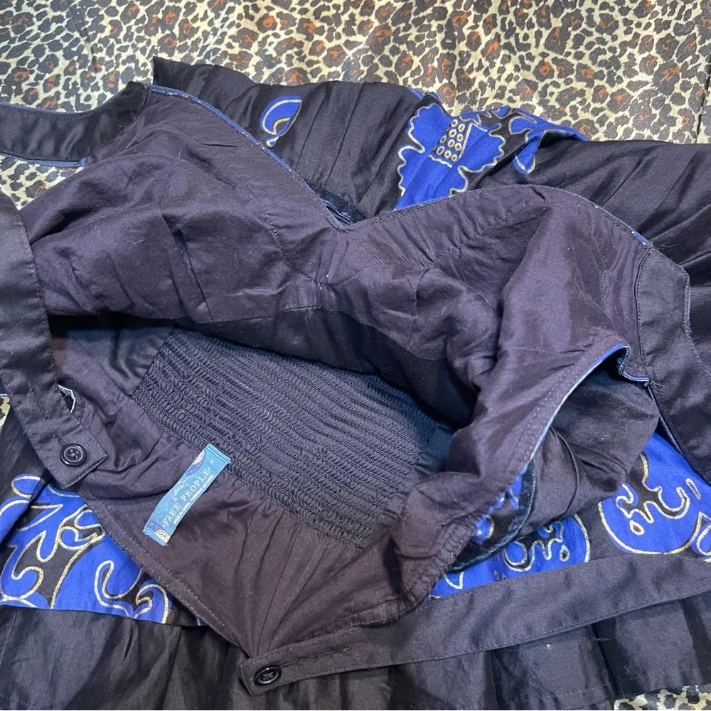 Free People Victorious Twee Retro Mini Dress